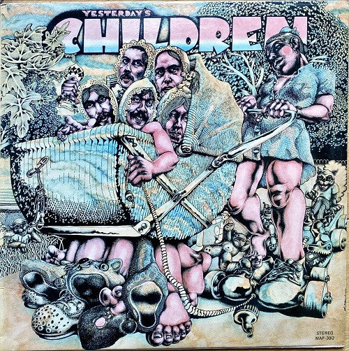 Image of Front Cover of LP - VG+/EX - YESTERDAY'S CHILDREN, Yesterday's Children (Map City; MAP-3012,  1993 Reissue), ,  - 3526335E