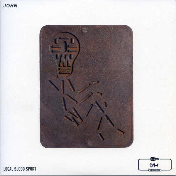 Image of Front Cover of 7" - VG/VG+ - JOHN , Local Blood Sport (Too Pure; PURE346S, UK 2017, Picture Sleeve, Numbered, Limited Edition Lime Green Vinyl), No. 029.,  - 3616077C