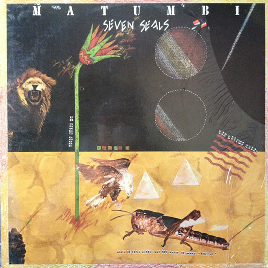 Image of Front Cover of LP - VG+/EX - MATUMBI, Seven Seals (Harvest; ST-6458, Canada 1978, Inner), Punch hole on top right corner.,  - 3646185S