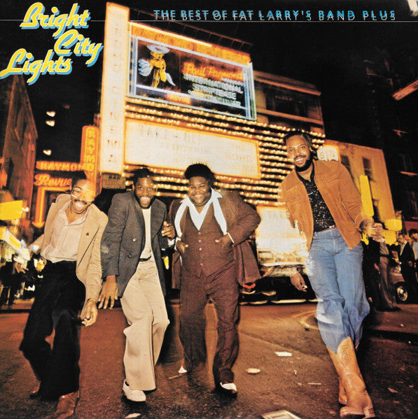 Image of Front Cover of LP - VG/VG+ - FAT LARRY'S BAND, Bright City Lights - The Best Of Fat Larry's Band Plus (Fantasy; FT 564, UK 1979), Some wear to sleeve. 'Factory sample' sticker on sleeve. Light evidence of previous small price sticker.,  - 3646154S