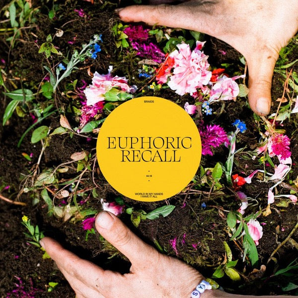 Image of Front Cover of LP - NEW/NEW - BRAIDS, Euphoric Recall (Secret City Records ; SCR152LP, Canada 2023), , A beautifully immersive blend of art pop/synth pop, electronic music and experimental indie. Euphoric Recall finds Braids balancing intricate production with intimate songwriting, creating something dreamy, emotional and quietly adventurous. - 3600039E