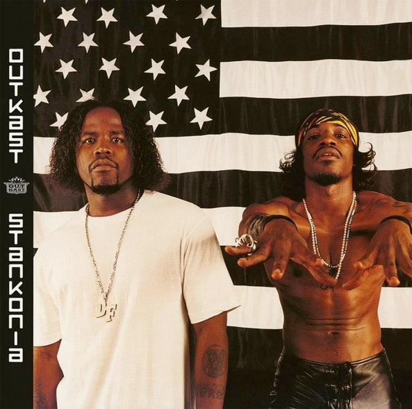 Image of Front Cover of 2xLP - VG+/VG+ - OUTKAST, Stankonia (LaFace Records; 19658884861, Worldwide 2024 Reissue, Insert), , Outkast's fourth studio  album, which borrowed its name form the hip-hop duo's recording studio, continues the groups tradition of breaking hip-hop norms. Songs like the bass music influenced  B.O.B. (Bombs Over Baghdad) , and smash hit  Ms. Jackson  established Outkast as crossover music stars.  - 3616207C