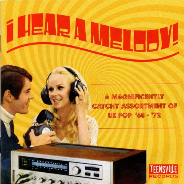 Image of Front Cover of CD - VG+/VG+ - VARIOUS, I Hear A Melody (A Magnificently Catchy Assortment Of UK Pop '68 - '72) (Teensville Records; tv1072, Australia 2026, Jewel Case), ,  - 3636011E