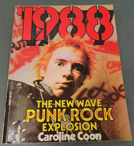 Image of Front Cover of Book - VG/VG - CAROLINE COON, 1988 THE NEW WAVE PUNK ROCK EXPLOSION (Omnibus; , US 1982, Paperback, 1982 edition), ,  - 3636020E