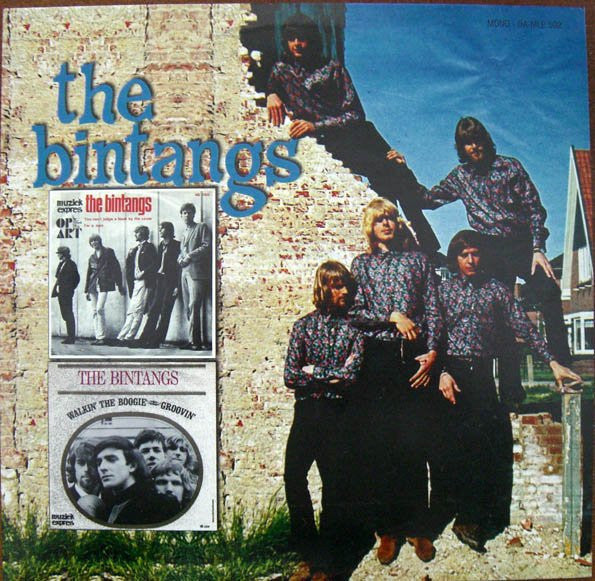Image of Front Cover of 10" LP - VG+/EX - THE BINTANGS, The Bintangs (Op Art; OA-MLP 002, Netherlands 1999), ,  - 3626227E