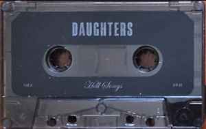 Image of Back Cover of Cassette - VG+/EX - DAUGHTERS, Hell Songs (Brutal Panda Records; BPR-63, US 2020, J-Card, Cassette shell has smoky tint ), Slight crack in case,  - 3636021E