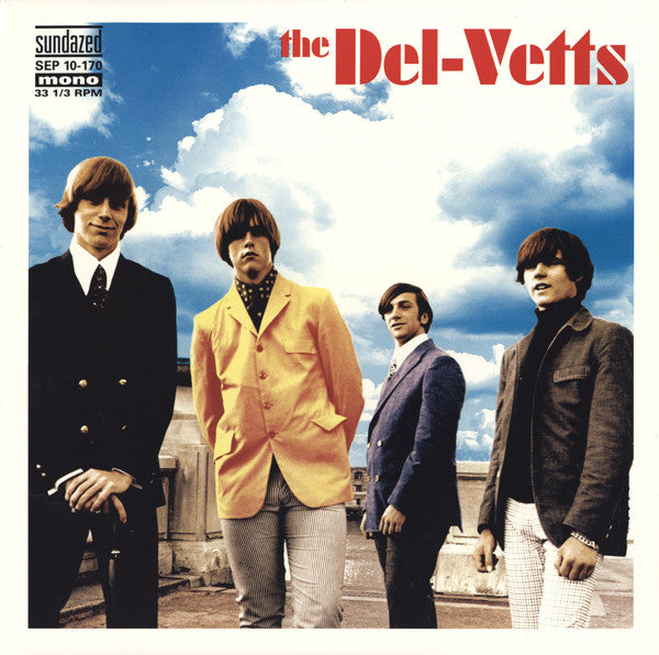 Image of Front Cover of 10" LP - EX/EX - THE DEL-VETTS, The Del-Vetts (Sundazed Music ; SEP 10-170, US 2008, Picture Sleeve), Opened Instore, Still In Shrinkwrap,  - 3626220E