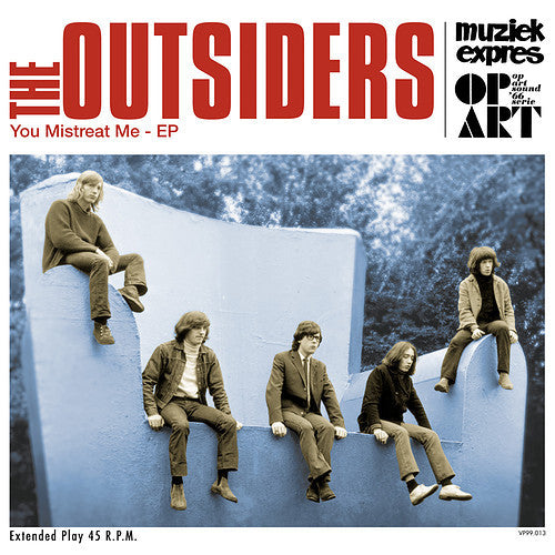Image of Front Cover of 10" EP - EX/EX - THE OUTSIDERS, You Mistreat Me - EP (Pseudonym ; VP99.013, Netherlands 2010, Picture Sleeve), Opened Instore, Still In Shrinkwrap,  - 3626217E