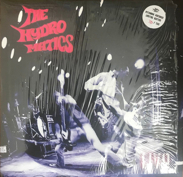 Image of Front Cover of 10" LP - VG+/EX - THE HYDROMATICS, Live (Pitshark Records ; RIK 011, France 2004, Picture Sleeve, Limited Edition of 500), Limited Edition No 125/500, With Stickered Shrink Wrap Which Has Been Removed As It Was Warping The Sleeve,  - 3626215E