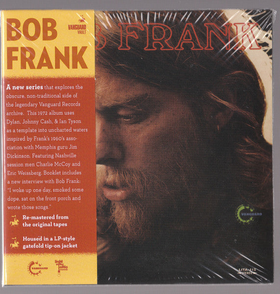 Image of Front Cover of CD - EX/EX - BOB FRANK, Bob Frank (Light In The Attic; LITA 112, US 2014), ,  - 3656073S