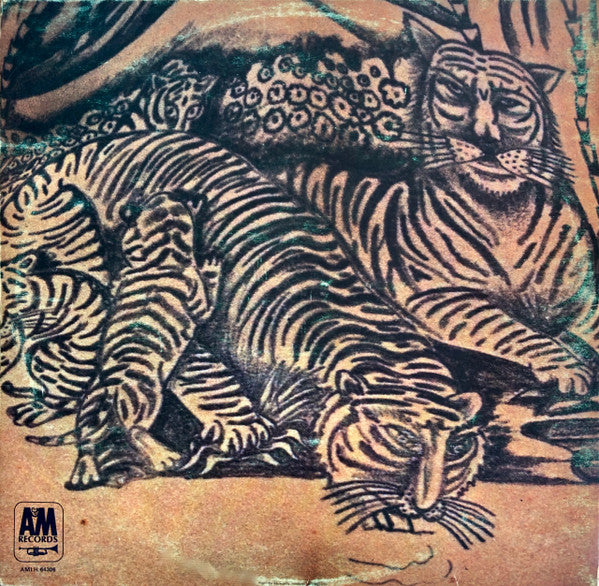 Image of Back Cover of LP - G+/VG - SUPERTRAMP, Indelibly Stamped (A&M Tan; AMLH64306, UK 1971, Gatefold, "Speed" next to 33 1/3 above A&M logo), Hairlines, edge & ring wear, tear in front cover art,  - 3646224S