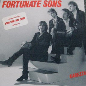 Image of Front Cover of LP - VG/VG+ - FORTUNATE SONS, Karezza (Imposible records; 004, Spain 1987, Barracudas / Flaming Groovies), ,  - 3626281E