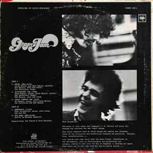 Image of Back Cover of LP - VG+/VG+ - MOBY GRAPE, Grape Jam (Sundazed; LP 5227, US 2007 Reissue), ,  - 3626282E