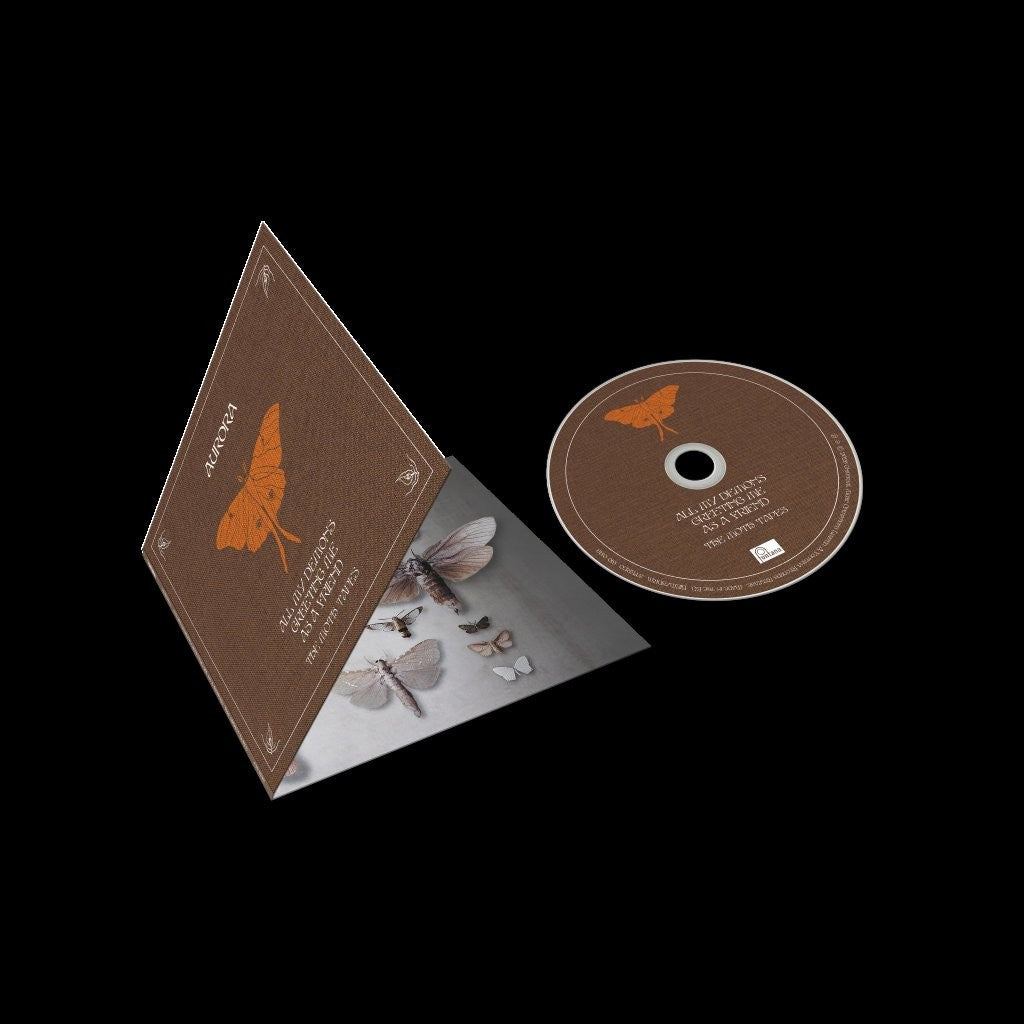 Image of Back Cover of CD - NEW/NEW - AURORA, All My Demons Greeting Me As A Friend (The Moth Tapes) (Fontana; 6100149, UK 2026), , Ten years after All My Demons Greeting Me As A Friend, AURORA opens her archive with The Moth Tapes, collecting intimate early recordings, demos and previously unreleased material from the era of her debut. The release offers a new perspective on the creative foundations of the album and the beginnings of AURORA's artistic journey. - 9412790C