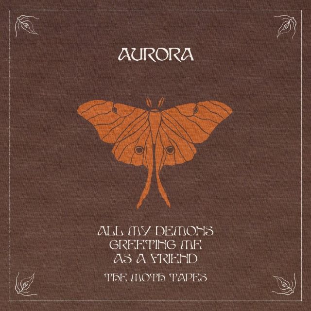 Image of Front Cover of LP - NEW/NEW - AURORA, All My Demons Greeting Me As A Friend (The Moth Tapes) (Fontana; 6100187, UK 2026, Gatefold, Inner, Black Vinyl), , Ten years after All My Demons Greeting Me As A Friend, AURORA opens her archive with The Moth Tapes, collecting intimate early recordings, demos and previously unreleased material from the era of her debut. The release offers a new perspective on the creative foundations of the album and the beginnings of AURORA's artistic journey. - 3936109E