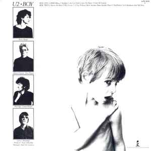 Image of Back Cover of LP - VG/VG - U2, Boy (Island Records; 202 913-320, Germany 1980, Inner With Square Corners), ,  - 3626286E
