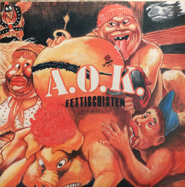 Image of Front Cover of LP - EX/EX - A.O.K., Fettischisten (Steelbreaker Records; SBR 005 LP, Germany 2020 Reissue), Opened Instore, Still In Shrinkwrap,  - 3646229S