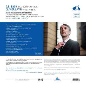 Image of Back Cover of 2xLP - EX/EX - OLIVIER LATRY, Bach To The Future (La Dolce Volta; LDV 690, Europe 2019, Gatefold), Opened Instore, Still In Stickered Shrinkwrap,  - 3646230S
