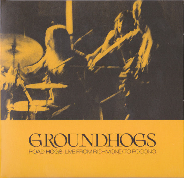 Image of Front Cover of 2xCD - EX/EX - GROUNDHOGS, Road Hogs: Live From Richmond To Pocono (Fire Records; FIRECD642, UK 2021), ,  - 3656081S
