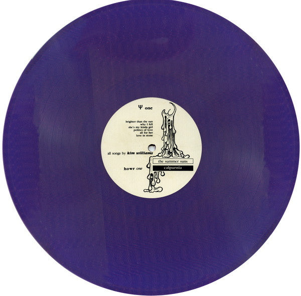 Image of Label Cover of LP - VG/VG+ - THE SUMMER SUNS, Calpurnia (House Of Wax Records ; HOWR 1, Australia 1991, Laminated Sleeve, Label Insert And Gig Flyer, Purple Vinyl), Strong VG+, Corner Bumps,  - 3626277E