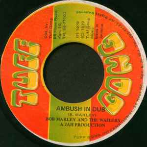 Image of Back Cover of 7" - /VG+ - BOB MARLEY & THE WAILERS, Ambush (Tuff Gong; none, Jamaica 1979), ,  - 3626348E