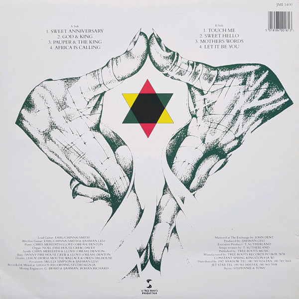 Image of Back Cover of 12" - VG+/VG+ - IJAHMAN, Kingfari (Jahmani; JMI 1400, UK 1992, Insert), ,  - 3646252S