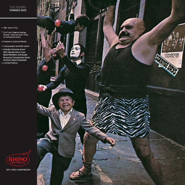 Image of Front Cover of LP - EX/EX - THE DOORS, Strange Days (Rhino Records; RHF1 74014, Worldwide 2025 Reissue, Gatefold, Insert,Company Inner, 180 Gram Vinyl, With Obi), ,  - 3626262E
