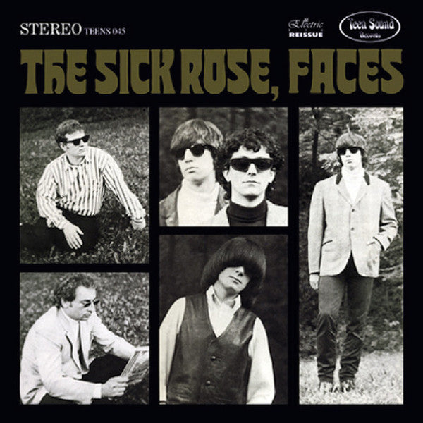Image of Front Cover of CD - EX/EX - THE SICK ROSE, Faces (Teen Sound Records; TEENS 048, Italy 2008 Reissue), ,  - 3656094S