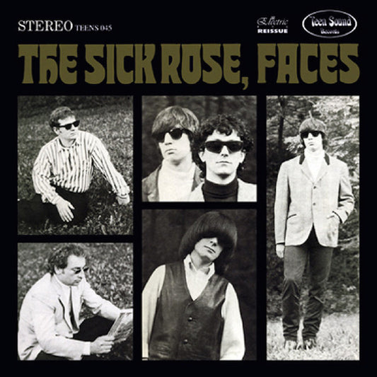 Image of Front Cover of CD - EX/EX - THE SICK ROSE, Faces (Teen Sound Records; TEENS 048, Italy 2008 Reissue), ,  - 3656094S