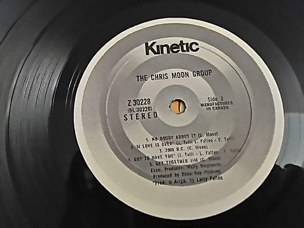 Image of Label Cover of LP - VG/VG+ - THE CHRIS MOON GROUP, The Chris Moon Group (Kinetic; Z 30228, Canada 1970), Edge and Ring Wear,  - 3626254E