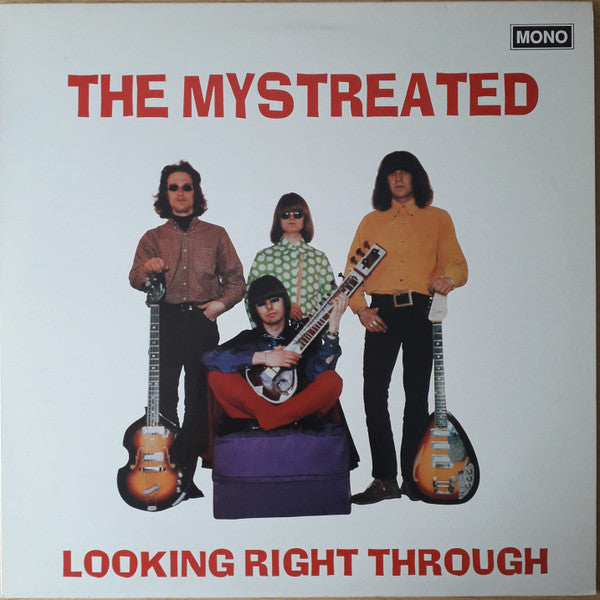 Image of Front Cover of LP - VG+/VG+ - THE MYSTREATED, Looking Right Through (Twist Records; TWIST BIG 4, UK 1994, Mono), Strong VG+,  - 3626252E