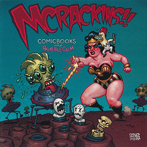 Image of Front Cover of LP - VG+/EX - MCRACKINS!!, Comicbooks And Bubblegum (Screaming Apple ; SCALP 123, Germany 1999), ,  - 3626251E