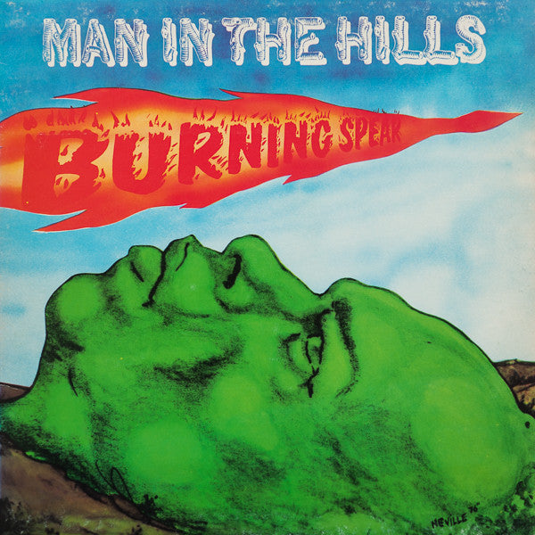 Image of Front Cover of LP - VG/VG - BURNING SPEAR, Man In The Hills (Island Records; ILPS 9412, US 1976, Gatefold), Light marks only, shiny copy. Sleeve in shrink, but notch-cut out.,  - 3626334E