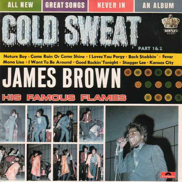 Image of Front Cover of LP - VG/VG+ - JAMES BROWN & THE FAMOUS FLAMES, Cold Sweat (King Records; 813 492-1, France 1983 Reissue, Picture Sleeve), ,  - 3626402E