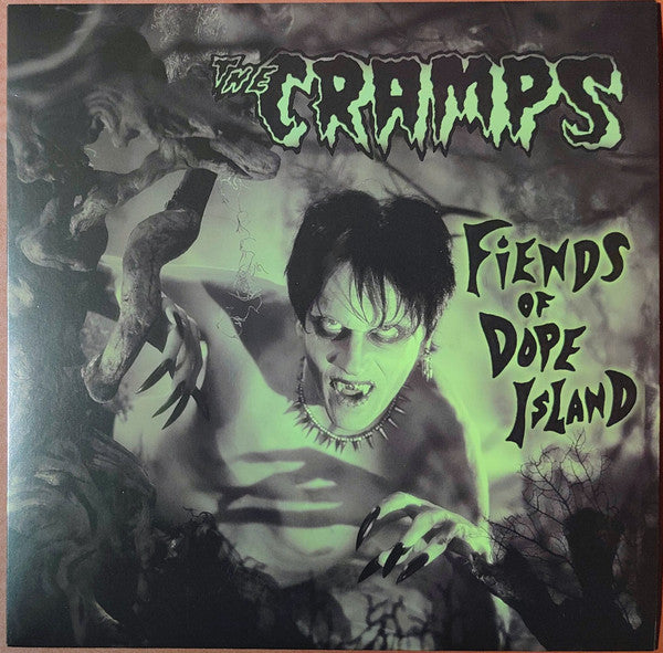 Image of Front Cover of LP - NEW/NEW - THE CRAMPS, Fiends of Dope Island (Vengeance Records; VEN675LP, US 2026 Reissue, Inner, Pink Translucent Vinyl), ,  - 3616321C