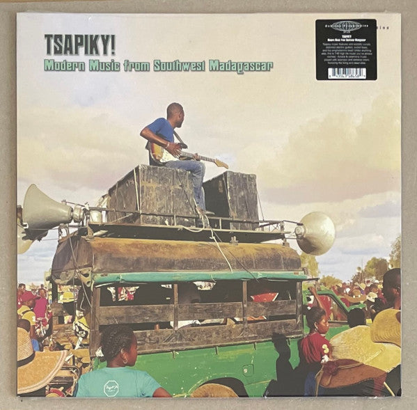 Image of Front Cover of LP - VG+/VG - VARIOUS, Tsapiky! Modern Music From Southwest Madagascar (Sublime Frequencies; SF126, US 2025, Insert), Light marks, Still In Opened Shrinkwrap,  - 3646282S