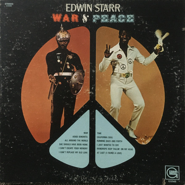 Image of Front Cover of LP - VG/VG - EDWIN STARR, War And Peace (Gordy; GS948, US 1970), ,  - 3626377E
