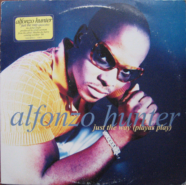 Image of Front Cover of 12" - VG+/VG+ - ALFONZO HUNTER, Just The Way (EMI; Y-58579, US 1996), Stickered shrink. Lightly bumped corners on sleeve,  - 3616323C