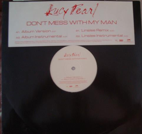 Image of Front Cover of 12" - VG/VG+ - LUCY PEARL, Don't Mess With My Man (Virgin; VSTXDJ1778, UK 2000, Stickered Plain Sleeve), ,  - 3626368E