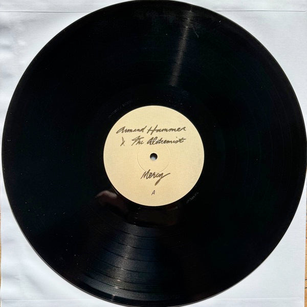 Image of Label Cover of LP - VG+/VG+ - ARMAND HAMMER & THE ALCHEMIST, Mercy (Backwoodz Studios / Rhymesayers; BWZ808LP, US 2025, Insert), Light marks,  - 3616329C