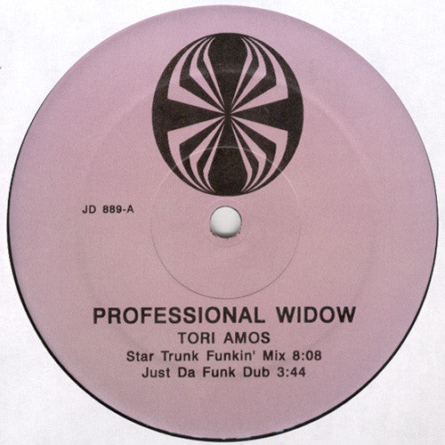 Image of Front Cover of 12" - /VG - TORI AMOS / CJ BOLLAND, Professional Widow / Sugar Is Sweeter (Not On Label (Tori Amos); JD 889, UK 2002), , Classic Van Helden remix of Tori Amos. Banger!A1	Tori Amos   Professional Widow (Star Trunk Funkin' Mix)A2	Tori Amos   Professional Widow (Just Da Funk Dub)B	CJ Bolland   Sugar Is Sweeter (Armand's Drum  n  Bass Mix) - 3626430E