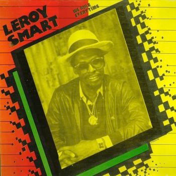 Image of Front Cover of LP - VG/VG - LEROY SMART, We Rule Everytime (Jammy's Records; , Jamaica 1985), Light marks only. WOL. Damage on top right corner of sleeve, general storage wear.,  - 3616358C
