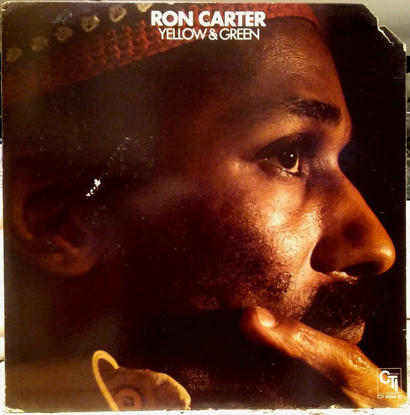 Image of Front Cover of LP - VG/VG - RON CARTER, Yellow & Green (CTI Records; CTI 6064 S1, US 1976, Gatefold), Corner cut top right.,  - 3626391E