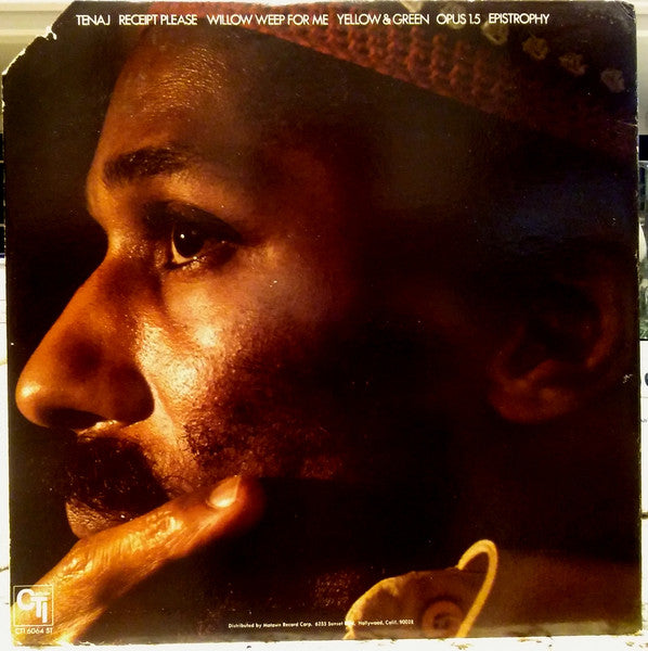 Image of Back Cover of LP - VG/VG - RON CARTER, Yellow & Green (CTI Records; CTI 6064 S1, US 1976, Gatefold), Corner cut top right.,  - 3626391E