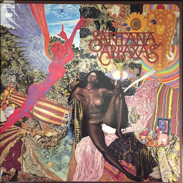 Image of Front Cover of LP - VG/VG - SANTANA, Abraxas (Columbia; 88875194291, Europe 2017 Reissue, Gatefold, Poster, 180 Gram Vinyl), Light marks, edge wear,  - 3646331S