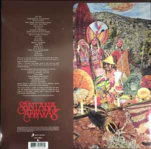 Image of Back Cover of LP - VG/VG - SANTANA, Abraxas (Columbia; 88875194291, Europe 2017 Reissue, Gatefold, Poster, 180 Gram Vinyl), Light marks, edge wear,  - 3646331S