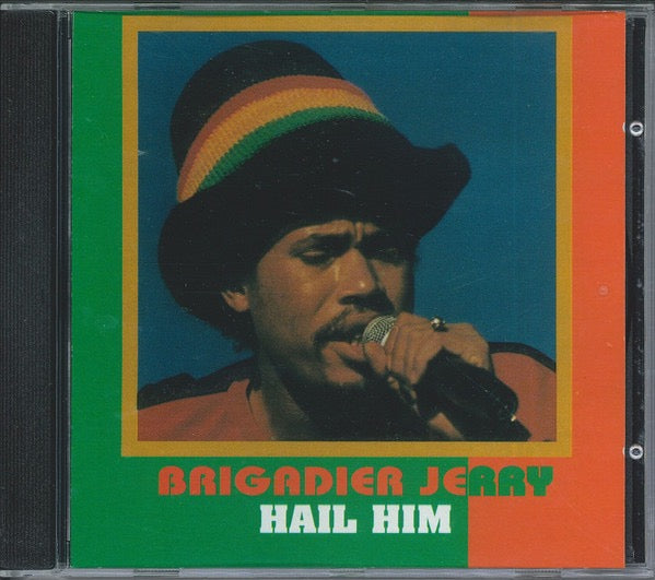 Image of Front Cover of CD - VG+/VG+ - BRIGADIER JERRY, Hail HIM (Tappa Records; CD-TZ014, Canada 1992, Jewel Case), ,  - 3616382C