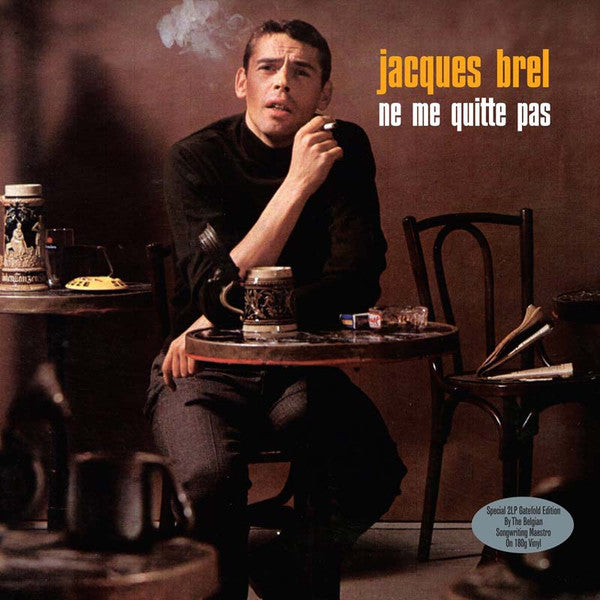Image of Front Cover of LP - VG+/VG+ - JACQUES BREL, Ne Me Quitte Pas (Not Now Music; NOT2LP202, USA, Canada & Europe 2014 Reissue, Gatefold, Stereo, 180g), ,  - 3646358S
