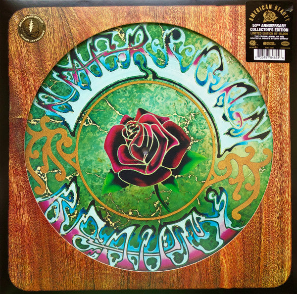 Image of Front Cover of LP - VG+/VG+ - THE GRATEFUL DEAD, American Beauty (Warner Records; RPD1 1893, Worldwide 2020 Reissue, Limited Edition, Picture Disc), Corner Crease,  - 3646379S
