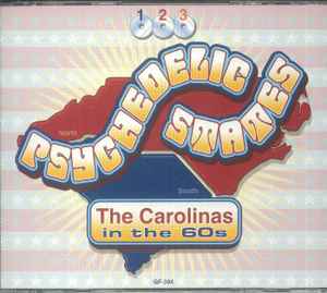 Image of Front Cover of 3xCD - VG+/VG+ - VARIOUS, Psychedelic States: The Carolinas In The 60s (Gear Fab Records; GF-304, US 2022, Fatbox Double Case, Booklet), ,  - 3616405C